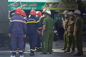 Bình Thuận khống chế một thanh niên leo lên lầu định tự tử