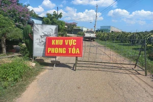 Bình Thuận: Phong tỏa khu nhà trọ ở Mương Mán, huyện Hàm Thuận Nam
