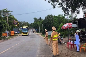 Bình Thuận thành lập 2 chốt kiểm soát COVID-19 trên QL1A