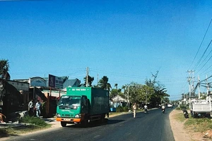 Hiện trường vụ tai nạn. Ảnh: PĐ