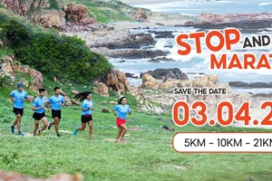 1.000 vận động viên thi đấu marathon trên cung đường biển đẹp nhất Việt Nam