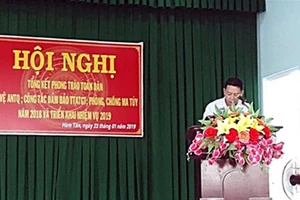 Bình Thuận cho Chủ tịch UBND huyện Hàm Tân thôi chức phó bí thư Huyện ủy