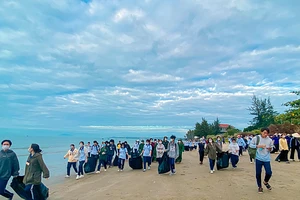 Hơn 500 người tham gia chương trình “Mỗi người một tay, Mũi Né sạch ngay” 