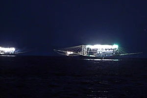 2 tàu cá Bình Thuận vi phạm đánh bắt hải sản bị Malaysia tiêu hủy