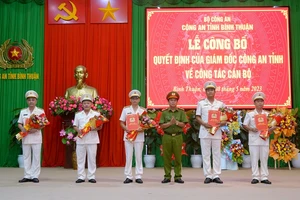 Bình Thuận có tân Trưởng Phòng Cảnh sát điều tra tội phạm về ma túy 