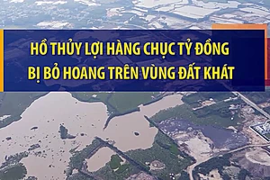 Bình Thuận khẳng định hồ Biển Lạc là hồ tự nhiên, không phải công trình thủy lợi lãng phí