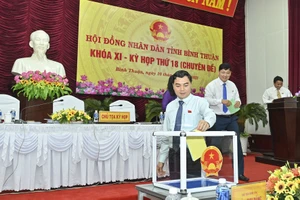 Kết quả lấy phiếu tín nhiệm 23 người của HĐND, UBND tỉnh Bình Thuận