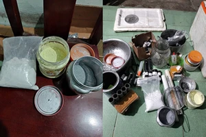 Một thiếu niên ở Bình Thuận chế tạo pháo nổ trong phòng ngủ