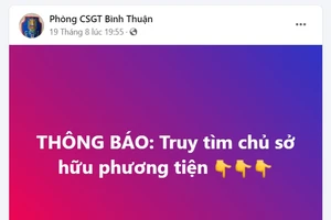 Tìm được xe bị trộm hơn 1 năm nhờ đọc thông báo của CSGT trên Facebook