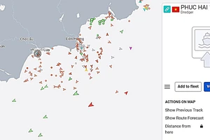 Tàu Phúc Hải 19 gặp nạn ở vùng biển Phan Rí Cửa, nguy cơ tràn dầu trên biển