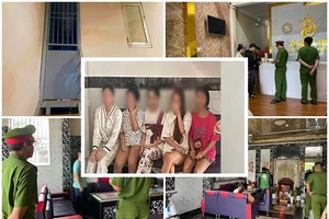 Công an giải cứu nhiều nữ nhân viên massage bị 'giam giữ' ở Phan Thiết