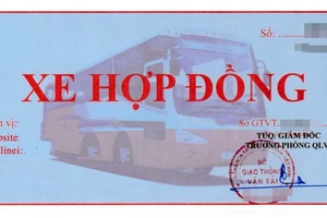 Bình Thuận công khai xe khách bị tước phù hiệu xe hợp đồng