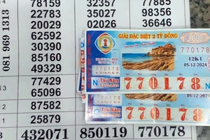 Nhiều người dân Bình Thuận trúng xổ số kiến thiết gần 30 tỉ đồng