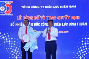 Bổ nhiệm giám đốc, phó giám đốc Công ty Điện lực Bình Thuận và Lâm Đồng