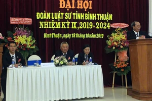 Bình Thuận yêu cầu Đoàn Luật sư tỉnh tổ chức Đại hội trong tháng 3-2025