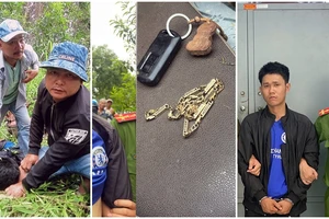 3 thanh niên truy đuổi, khống chế kẻ cướp giật dây chuyền vàng