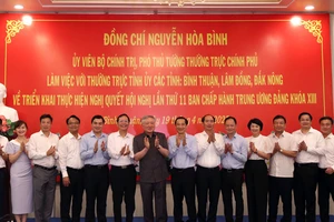 Phó Thủ tướng: Bình Thuận, Đắk Nông, Lâm Đồng cần bố trí cán bộ công khai, minh bạch...