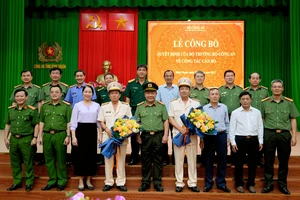 Bộ trưởng Bộ Công an bổ nhiệm lại 2 Phó Giám đốc Công an tỉnh Bình Thuận