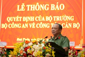 Điều động Đại tá Lê Quang Nhân làm Giám đốc Công an tỉnh Bình Định