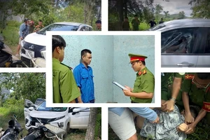 Khởi tố kẻ tông ô tô vào 4 xe máy của công an xã