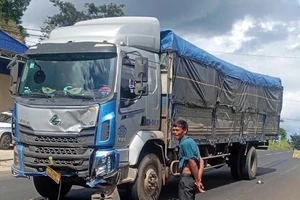 Công an Lâm Đồng tạm giữ hình sự tài xế xe tải lấn làn tông 2 người tử vong