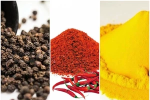 Tăng cường giám sát ớt khô, hồ tiêu, bột nghệ