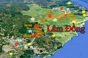 Cao tốc Bảo Lộc - Liên Khương chạy đua đưa Đà Lạt gần hơn với TP.HCM