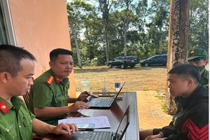 Bắt giữ đối tượng truy nã tại cửa khẩu Bu Prăng, giáp Campuchia