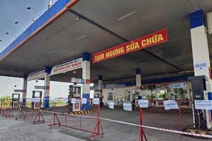 Hai cây xăng trên cao tốc TP.HCM - Long Thành - Dầu Giây đóng cửa