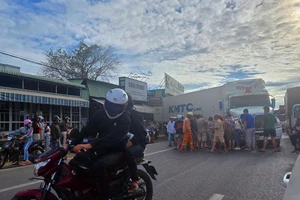 Thương tâm bé 5 tuổi tử vong sau va chạm trên Quốc lộ 1