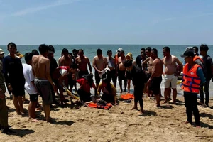 Một du khách 76 tuổi ở TP.HCM tử vong khi tắm biển ở Lâm Đồng