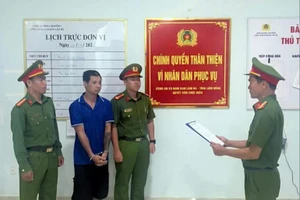 Bắt giam con rể dùng dao bầu tấn công gia đình vợ tại Lâm Hà