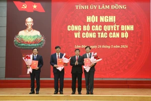 Lâm Đồng: Điều động, bổ nhiệm 10 cán bộ lãnh đạo