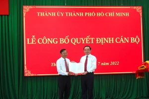 Ông Nguyễn Hữu Hiệp làm Bí thư TP Thủ Đức