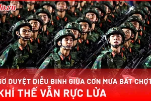 Video: Hoành tráng buổi sơ duyệt cấp Nhà nước cho lễ diễu binh 30-4