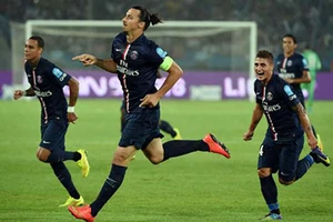  Ibrahimovic lập cú đúp, PSG giành Siêu cup Pháp