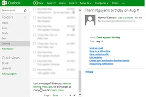 Một số thủ thuật khi sử dụng dịch vụ Outlook.com (Phần 1)