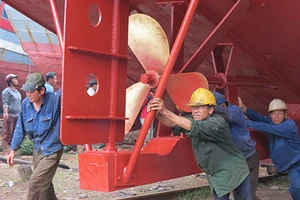  Hạ thủy con tàu vỏ gỗ đầu tiên từ vốn vay theo nghị định 67