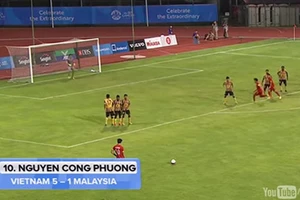 Công Phượng là chủ nhân bàn thắng đẹp nhất SEA Games 28