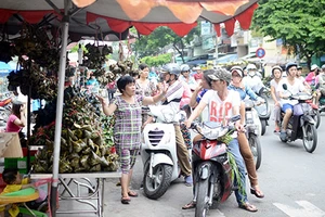 Chùm ảnh: Tết Đoan Ngọ đi chợ mua gì?