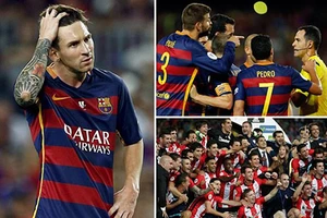 Barcelona 1-1 Bilbao: Vỡ mộng 'ăn 6'