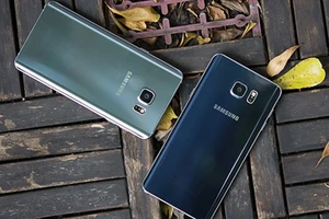 Hình ảnh Samsung Galaxy Note 5 bạc đẹp lung linh
