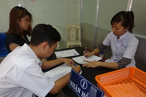 Ngày đầu tiên khám sức khỏe lái xe theo cách mới