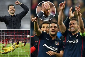 Bayern bị Atletico loại tức tưởi trong trận cầu siêu kịch tính
