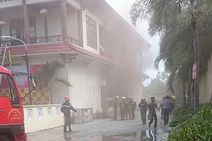 Cháy quán bar ở phố cổ Hội An