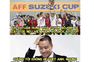 Ca sĩ Tuấn Hưng hứa xuống tóc nếu Việt Nam vô địch