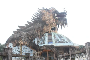 Chùm ảnh: Công viên nước 70 tỉ bỏ hoang từng lên báo Mỹ