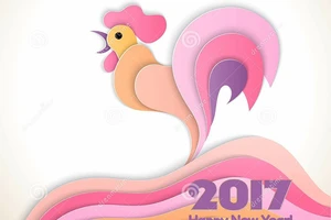 Độc đáo biểu tượng gà qua những nét phác đơn sơ