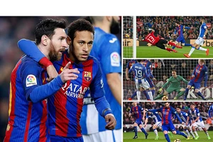 Ghi bàn phút 90, Messi giải cứu Barcelona