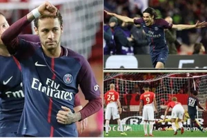 Neymar, Cavani 'nổ súng', PSG cắt đuôi nhà vô địch